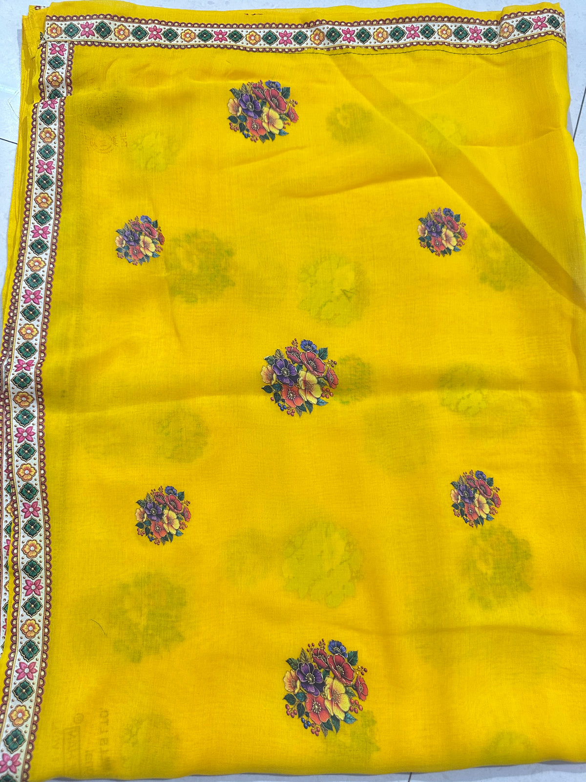 3D Lugdi (Odhani) – Latest Rajasthani Meena Lugdi | 3D Print Work | PH Original Shai Dulan Fabric | New Meenawati Lugdi Design | 10 Colours