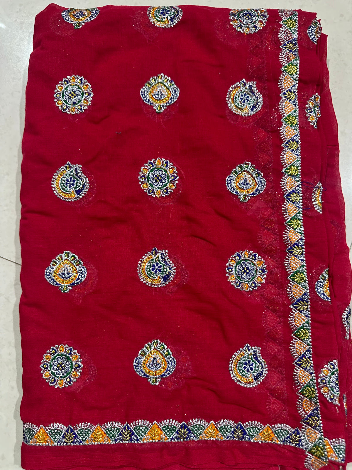 Deep Design Rajasthani Royal Meenawati Lugdi – Naresh Dulhan Fabric & Double Badla Work | Women’s Traditional Wear