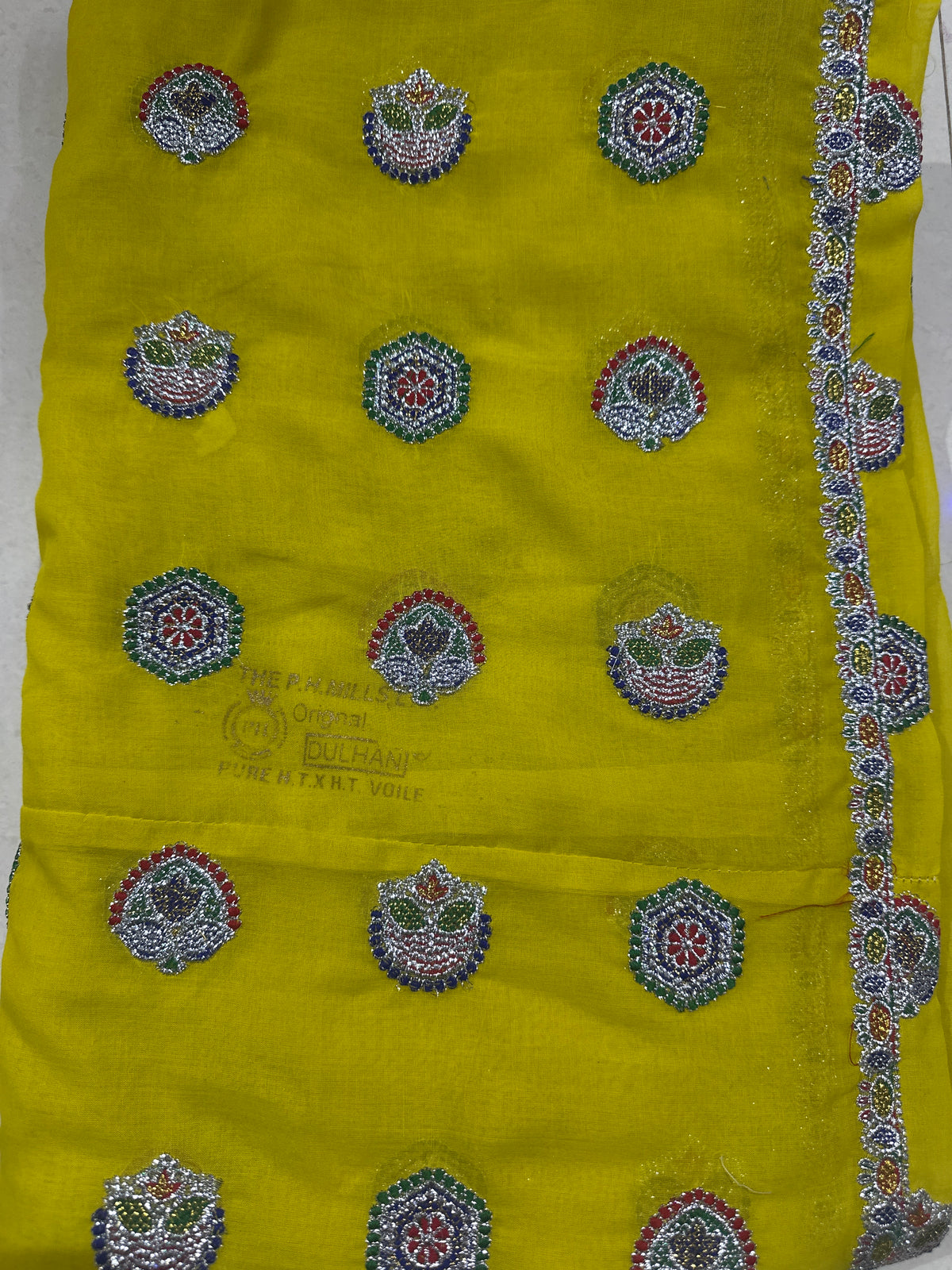 Raj Rajasthani Fashion Royal Blue Minawati Embroidery Lugdi | Premium Sai Dulhan Fabric Meena Wati Odhni  Lehenga Dupatta