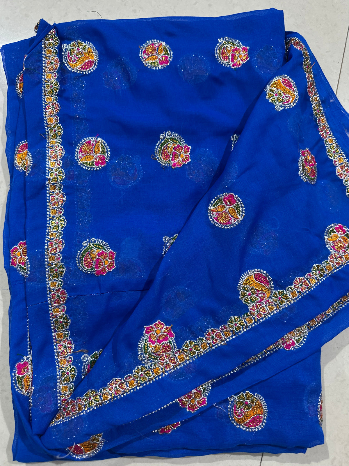 Raj Rajasthani Fashion | Meenawati Lugdi in Embroidery work | Jari Lugdi Anarkali