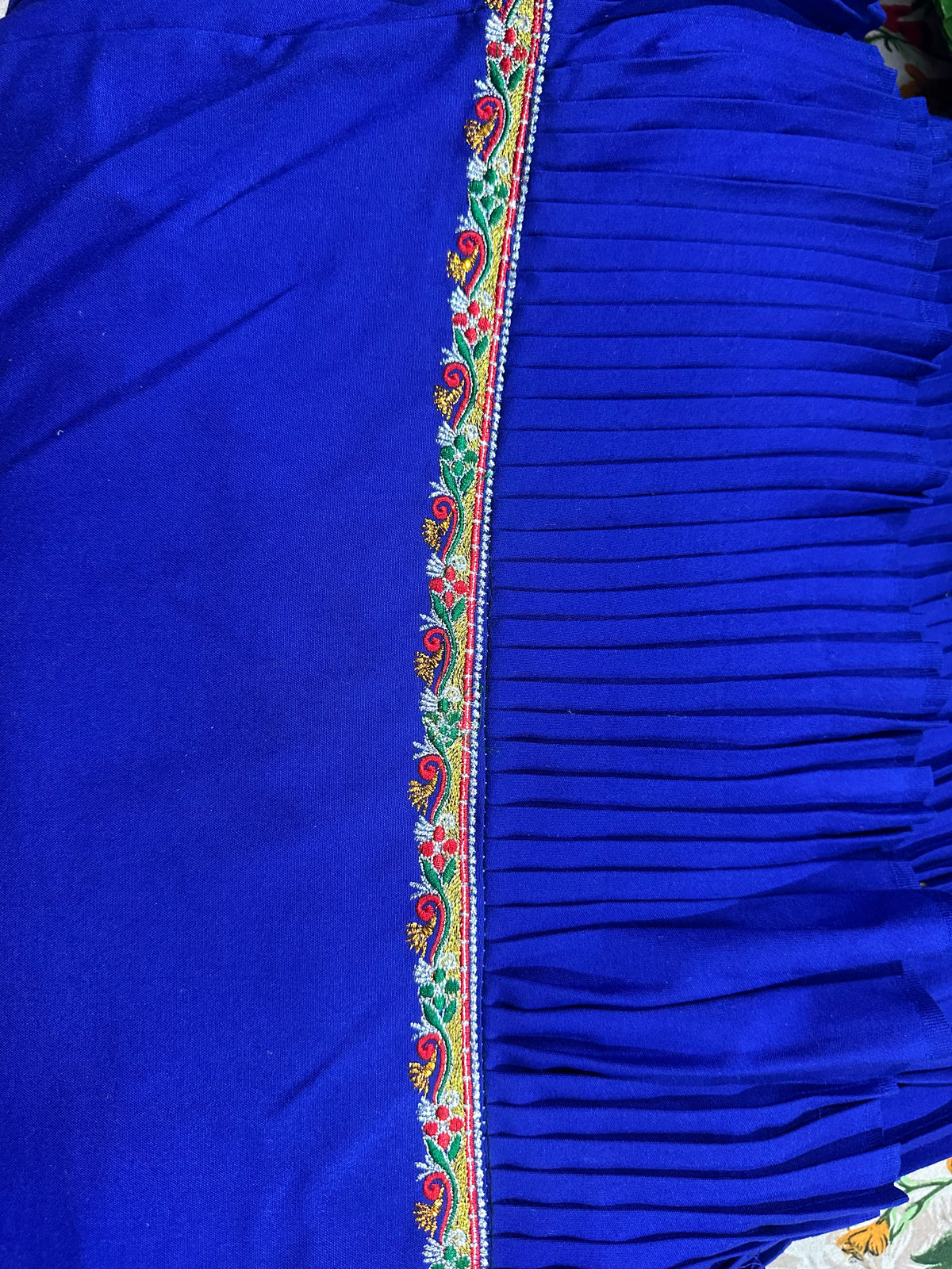 Traditional Rajasthani Meena lehenga | New Bel - Jhallar Lehenga in Atul Bombay Birla Fabric | Raj Rajasthani Fashion