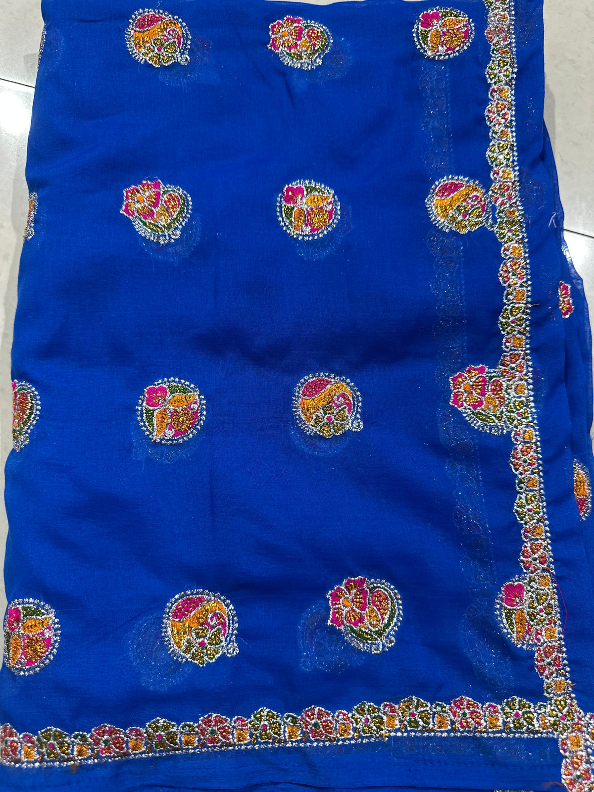 Raj Rajasthani Fashion | Meenawati Lugdi in Embroidery work | Jari Lugdi Anarkali