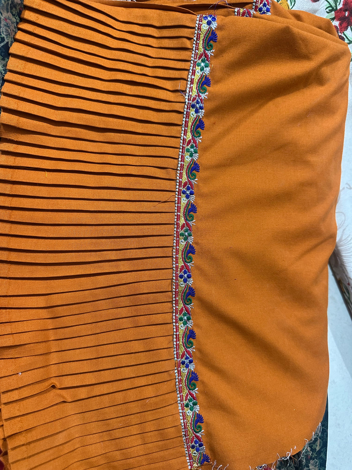 Traditional Rajasthani Meena lehenga | New Bel - Jhallar Lehenga in Atul Bombay Birla Fabric | Raj Rajasthani Fashion
